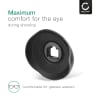 CELLONIC Øyemusling for Sony Alpha 7 – FDA-EP16 Sammenleggbar gummi Erstatning, Antirefleks EVF Øyestykke, Søkerdeksel, Beskyttelseshette