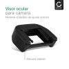 CELLONIC® Visor de fotos EF - Visor ocular de repuesto para Canon EOS 2000D 1000D 300D 350D 400D 500D 550D Visor de cámara de Silicone, Eye Cup, Camera Eyepiece, Visor óptico