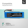 Batteria per JBL Charge 2, JBL Charge 2 plus, JBL Charge 3 (2015) 6000mAh + Set di strumento marca CELLONIC