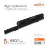 Batteria subtel® X411C per notebook Dell Studio XPS 16 / Studio XPS 1640 / Studio XPS 1645 / Studio XPS 1647 Affidabile ricambio da 6600mAh Sostituzione ottimale per computer portatile laptop Dell