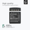 1x Batteri for HBC Radiomatic Eco, Linus 6, 4, Spectrum 1, 2, A, B, FBFUB09N, FUB 9NM 6V, FUB9NM, Micron 4, 6, Technos 700mAh 6V fra CELLONIC