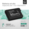 CELLONIC® Batteria PSP-110 compatibile con Sony PSP-1000 / PSP-1004 Ricambio da 1800mAh per console giochi controller palmari batteria psp 1004