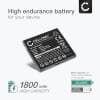 Batteri for Angelcare AC517, AC315, AC310, AC510, AC417 1800mAh fra CELLONIC