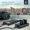 Caricabatterie Doppio USB DE-A98A DE-A99B per DMW-BLE9 DMW-BLG10 (Panasonic Lumix DMC-LX100 DMC-GX80 DMC-TZ80 TZ81 TZ100 TZ101 DC-TZ90 DC-GX9 D-LUX 7 Typ 109) Caricatore Alimentatore