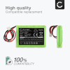 Batteri for Yale HSA6410 / Easy Al / Easy Fit / Easy EF 800mAh fra subtel
