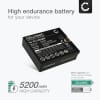 Batteri for TwoNav Aventura 2, 2 Plus, 2 Motor, 2 Plus Motor 5200mAh fra CELLONIC