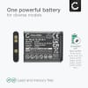 EN-EL19 NP-BJ1 Batteri för Nikon CoolPix W150 W100, A100 A300, S33 S2600 S2700 S2800 S3100 S3300 S3500 S3700, S7000, RX0 II, 700mAh Kamera-ersättningsbatteri med lång batteritid