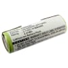 2x Batterij compatibel met Philips HS8020 / HS8060 / HS8070 / HS8420 / HS8420/23 / HS8440 / HS8460 - KR112RRL, US14430VR 650mAh vervangende accu reservebatterij extra energie