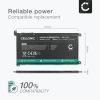 Batteri for Dell Inspiron 5593, 15 5567, 17 3000, 13 5378, 15 3505, 15 5570, 15 3501, 17 3793 Vostro 15 3583, 3591, Chromebook 3110, WDX0R 3400mAh 11.4V fra CELLONIC