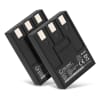 2x Batteri for Canon Digital IXUS II, Digital IXUS i, Digital IXUS 750,Digital IXUS 700, NB-3L Kameraer 750mAh fra CELLONIC