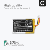 1x Batteri for Phonak ComPilot II, ComPilot I IP462539 (300mAh, 3.7V) fra CELLONIC