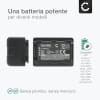 2x Batteria per Panasonic V100 HC-VX878 HDC-SD90 SD40 SD60 HDC-SDX1 HDC-HS60 HDC-TM60 1500mAh , marca subtel, ricambi di lunga durata per macchine fotografiche e videocamere