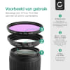 Set van 8 step up ringen - Lens adapters voor camera - Verloopringen voor filter, zonnekap en andere fotografie accessoires - Objectief opzetstuk - filter schroefdraad verloopstuk