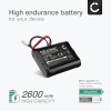 Batteri for Heim & Haus 18797, GEC 12-W37 2600mAh fra CELLONIC