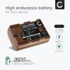 Batteri for Canon EOS 80D, 70D, 60D, 7D, 6D, 5DS, EOS 5D Mark IV, III, II TLP-E6P (2600mAh, 7.4V) fra CELLONIC