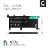 Batteri for ASUS VivoBook X556UQ, X556UJ, X556UB, X556UA, C21N1509 4650mAh 7.6V fra CELLONIC