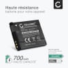 2x Batterie 700mAh pour appareil photo Canon PowerShot A2200, PowerShot A3000 IS - Remplacement modèle NB-8L