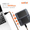 USB Kabel compatibel met Nintendo DSi / DSi XL / 2DS / 2DS XL / 3DS / 3DS XL - Oplaadkabel Datasnoer PVC game console