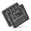 2x Batteri 700mAh