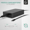 Alimentatore per USB C Notebooks, Tablets, Smartphones - Caricabatterie Notebook da 90W PD Power Delivery | 5V-20V - Cavo di ricarica/alimentazione 2.5m CC-PD90 adattatore caricatore di portatile/laptop