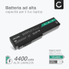 Batteria per portatile ASUS N53S, N53SV, G51J, G60J, N53, G50V, B43A, N53J, Pro58 Series ricambio per laptop 4400mAh 10.8V - 11.1V 