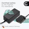 Strømforsyning til Canon EOS RP, EOS 200D EOS 77D, 800D 850D (AC-E6 AC-E6N + DR-E18) – AC-adapter (ACK-E18) (ca. 3m ladekabel – 8V, 2A, 24W) () fra CELLONIC