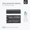 Kamera Batteri til Ridgid Micro CA-300 Inspection Camera, Micro CA25, CA-100, CA-300, 37888, 40798 - 990514, 990596 5200mAh Udskiftsningsbatteri til kamera