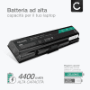 Batteria per portatile Toshiba Satellite Pro L300, L300D, L500, L500D, A300, A300D, Satellite L300, L300D ricambio per laptop 4400mAh 10.8V - 11.1V 