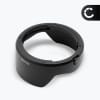 EW-65B Kamera Solblender for Canon EF 24mm f/2.8 IS USM, EF 28mm f/2.8 IS USM – Plast Lukkeskrue Solblender fra CELLONIC