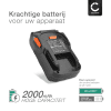 Batterij compatibel met AEG BSB 18 C, BSB 18 CBL, BEX18-125,BSS 18C 12Z,BSB 18 G, OMNI 18C - L1815 R, L1820 R,L1830 R,L1840 R 2Ah vervangende accu reservebatterij extra energie