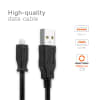 Kamera USB-kabel til Kodak Easyshare Z612 Z650 Z710 Z740 Z981 Z1012 IS Z8612 IS ZD710 ZX1 C713 C813 V10003 P880 P850 M753 M863 1.5m Hurtig opladning af datakabel til kamera Opladerledning PVC - Sort