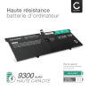 Batterie de rechange pour ordinateurs portables Lenovo Yoga 920-13IKB - 9300mAh 7.4V