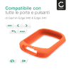 Protezione CELLONIC® silicone compatibile con Garmin Edge 540 / Edge 840 Custodia cover in Silicone assorbi-urti, case per navigatore su bici, bumper arancio