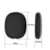 Headphone case for Apple Airpods Max - Beskyttende støtsikker Hard Case til øretelefoner- svart