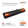 Akku für HP Pavilion dv9700, dv9000, dv9500 Laptop - 4400mAh 14.4V - 14.8V