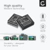 2x Batteri for Leica X1, X2, Leica X Vario, Leica X Typ 113, X-E Typ 102 1400mAh fra CELLONIC