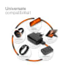 Oplader + USB Kabel compatibel met Garmin Fenix 7, 6, 6 Pro, 6X Pro, Vivoactive 4, 4S, 3, Forerunner 945, 45, Venu 2 smartwatch - 5W Adapter 1A Oplaadkabel 1m Opladen horloge