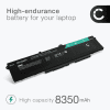 Batteri for Dell Alienware M18 R2, m18 R1, M17 R5, M18 R1 (AMD), M18 R1 (Intel), Precision 3591, 3561, 3571, Latitude 5521, 5531, 15 5531, Dell 9JRV0, 53XP7 8350mAh 11.61V fra CELLONIC