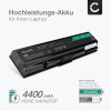 Akku für Toshiba Satellite Pro L300, L300D, L500, L500D, A300, A300D, Satellite L300, L300D Laptop - 4400mAh 10.8V - 11.1V 