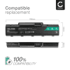 Batterie pour Acer Aspire 5732Z, 5734Z, 5541, 5732, 5732ZG, 7715, 5541G, 7715Z, AS09A31 10.8V - 11.1V 4400mAh de CELLONIC