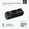 Batteri for FujiFilm FinePix 4800, MX-2700, 2700, 6800, MX-1700, 4900, 6900, 4800 Zoom NP-80 (2400mAh, 3.7V) fra CELLONIC