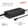 Cargador para notebooks HP Envy 13,Pavilion 15, Dell XPS 13 - Fuente Alimentación 90W 65W 45W, 19.5V Cable de Carga 2.6m Alimentador HP 709986-003, H6Y89AA