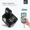 Battery for Hitachi DS 14DVF3, WH 14DSL, G 14DL, WR 14DL, DS18DVF3, DH 14DL, EB14B, EB1414S 14.4V  NiMH 3300mAh from CELLONIC