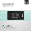 Batteria sostitutiva KNB-L2 per KENWOOD TK-5230 TK-5330 NX-5000 Affidabile pila CELLONIC® da 2800mAh walkie talkie ricetrasmittente radio telefono satellitare