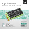 Batteri for WATERPIK Sensonic Plus SR-3000 / Sensonic Plus SR-3000E 700mAh fra CELLONIC