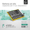 Batteria CELLONIC® Li3941T44P4H836249 per telefono ZTE Axon 20 5G Ricambio affidabile da 4100mAh per il tuo cellulare smartphone