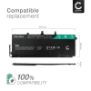 Batteri for HP EliteBook Folio 1040 G1, EliteBook Folio 1040 G2, HP BL06XL, BL06042XL 3400mAh 11.1V fra CELLONIC