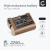 1x Batteri for Nikon D850 D750 D7500 1 V1 D810 D800 D7100 D7000 EN-EL15 EN-EL15b EN-EL15a (2250mAh, 7.4V) fra CELLONIC