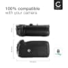 DMW-BGGH3 Batterigrep for Panasonic Lumix GH3, GH3A, GH3H, GH4, GH4A Kameraer – DMW-BLF19 Vertikalt Portrettgrep