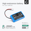 Batteri for JBL Flip 2 (2013) 2000mAh fra CELLONIC